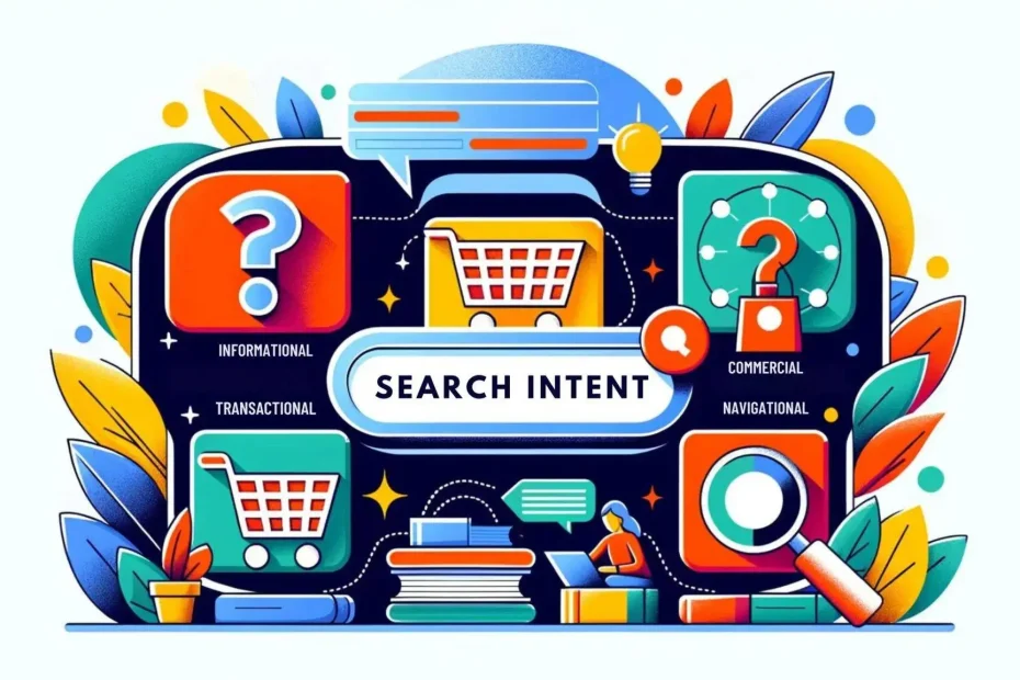 Imagine decorativa pentru search intent seo