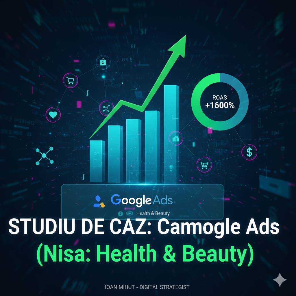 STUDIU DE CAZ: Campanii Google Ads (Nisa: Health & Beauty)